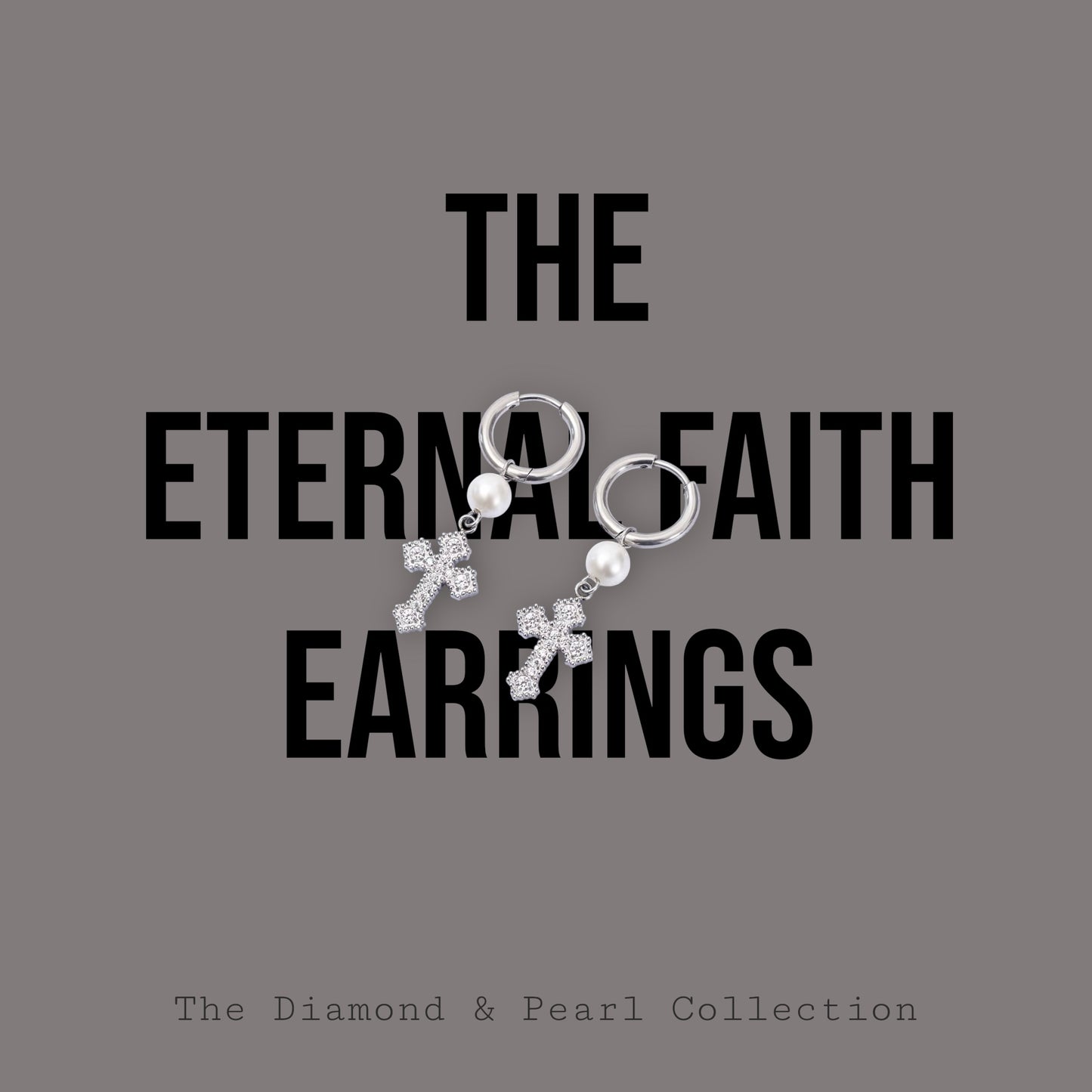 The Eternal Faith Pearl Earrings