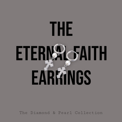 The Eternal Faith Pearl Earrings