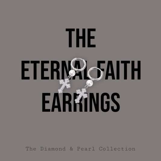 The Eternal Faith Pearl Earrings