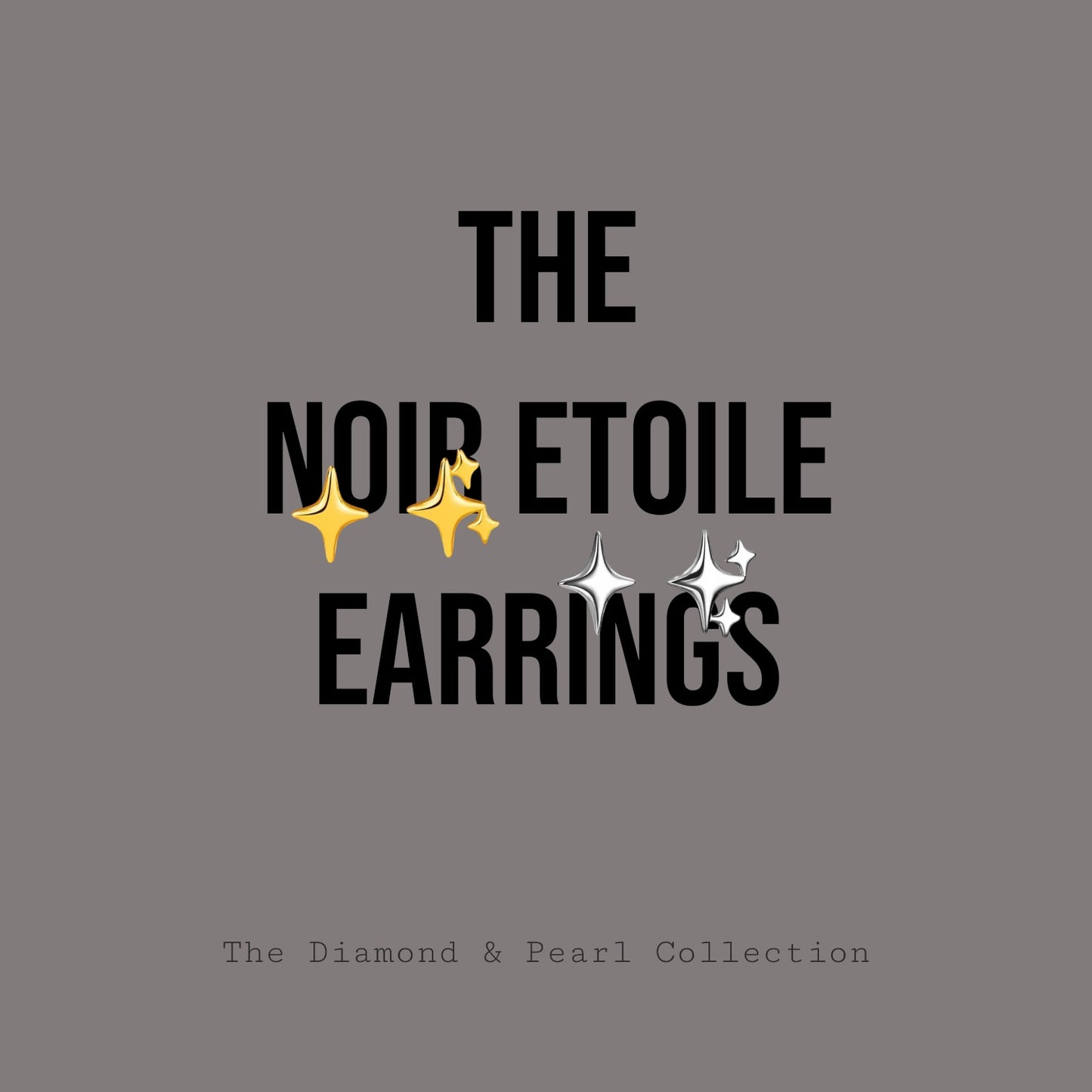 The Noir Etoile Earrings